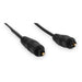 Omicron® Audio Video Cable Toslink 6 Black Foot Cable  | SPDIF Audio Cable