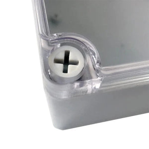 Conversions Tech Transparent Waterproof Box for DIY Electronic Power Supply Housing