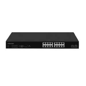 Conversions Tech Blue Unmanaged 16 24 Port 2.5GB Network Switch with 2X10G SFP+( Economic Version)
