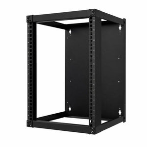 Conversions Tech Wall-Mount Brackets 12U, 506 x 402 x 613 mm Wall-Mount Open Frame Rack, 12U, 19 in | Non-Rotating Bracket | CT-WB3-4012-B