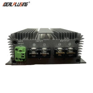 Conversions Tech 12/24VDC / 30A / 56VDC Waterproof Step up Converter Lifepo4 12V 24V to 56V Boost DC to DC Battery Charger 30A Use for RV Charging