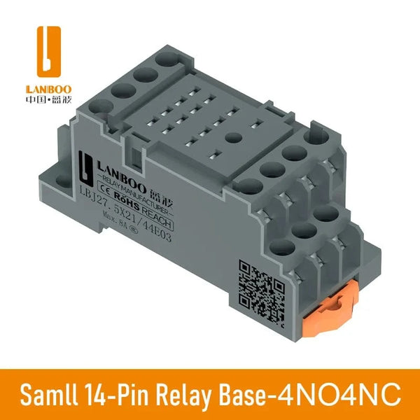 Conversions Tech Small 14Pin-Base / AC220V WINDOO Small Intermediate Electromagnetic Relay F18 HH54 MY AC DC 12 24 220V  Big 8 Feet Transparent