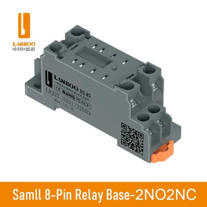 Conversions Tech Small 8Pin-Base / DC12V WINDOO Small Intermediate Electromagnetic Relay F18 HH54 MY AC DC 12 24 220V  Big 8 Feet Transparent