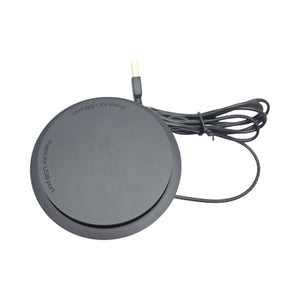 Conversions Tech Pop-Up Power Wireless Charger - Compact, Versatile, and Efficient Charging Solution Black