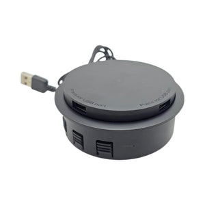 Conversions Tech Pop-Up Power Wireless Charger - Compact, Versatile, and Efficient Charging Solution Black