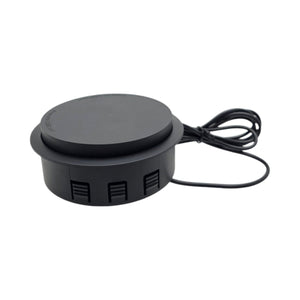 Conversions Tech Pop-Up Power Wireless Charger - Compact, Versatile, and Efficient Charging Solution Black