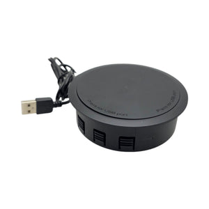 Conversions Tech Pop-Up Power Wireless Charger - Compact, Versatile, and Efficient Charging Solution Black