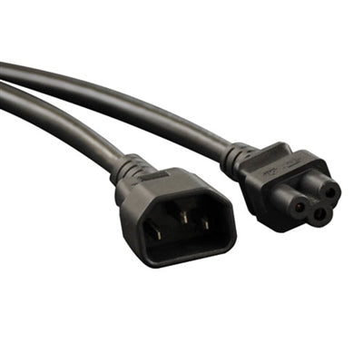 Theta® | Power Cord Adapter (C14 to C5 ), 18AWG, 0.5ft - Conversions Technology