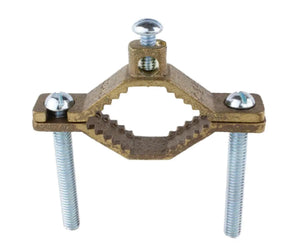 Conversions Technology 1-1/4 in. to 2 in. Bronze Ground Clamp for 10 - 2 AWG