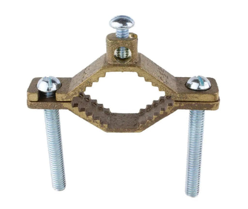 Conversions Technology 1-1/4 in. to 2 in. Bronze Ground Clamp for 10 - 2 AWG