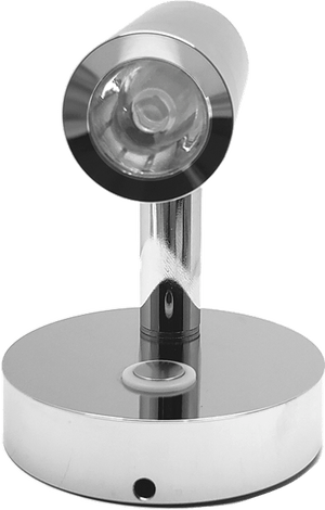 Conversions Technology Lighting 12V LED Reading Light, Dimmable Touch Switch + Night Light, 1W, Surface Mounted for RV/Boat