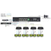 HDbaseT | Audio Video Splitter | 1x4 HDBaseT w/1 HDMI Loop Output - Conversions Technology