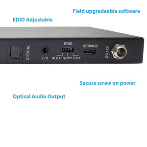 Conversions Technology Audio Video Matrix 4x2 HDMI 2.0 Matrix Switcher with Audio Extractor/Scale/ARC/EDID
