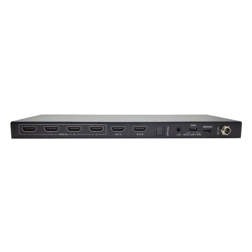 Epsilon | 4x2 HDMI 2.0 Matrix Switcher with Audio Extractor/Scale/ARC/EDID - Conversions Technology