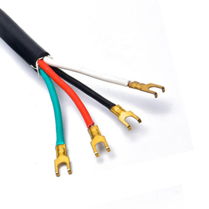 Power Cable | 50 Amp 4 ft. 6/2+8/2AWG Dryer cord with spade terminals - Conversions Technology