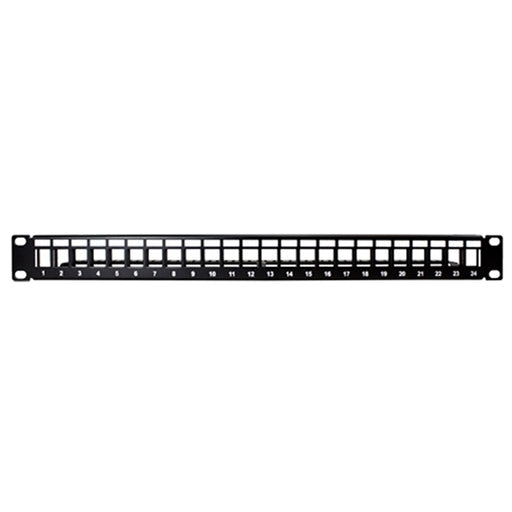 Patch Panel | Unloaded, Module, Cat5e/6/7/8, 24-Port - Conversions Technology