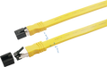 Sigma Wire & Cable | Patch Cord | Cat8, S/FTP Stranded Bare Copper, Flat 0.5ft - Conversions Technology