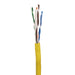 Cat5e CMR 1000ft Box | Yellow | Bare Copper | Riser | Ethernet Cable - Conversions Technology