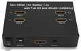 Epsilon® | Audio Video Splitter | Mini HDMI 4 Way Vertical Splitter - Conversions Technology