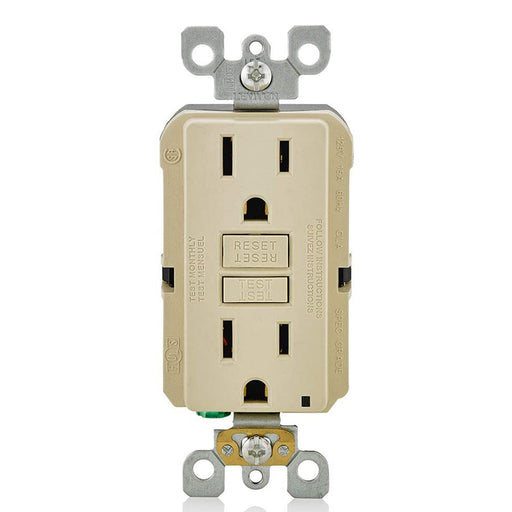 AC Outlet | 15 Amp GFCI Decorator Residential-Commercial (Almond) - Conversions Technology