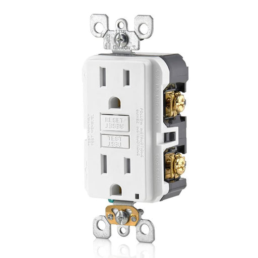 AC Outlet | 15 Amp GFCI Decorator Residential-Commercial (White) - Conversions Technology