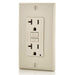 AC Outlet | 20 Amp GFCI Decorator Residential-Commercial (Almond) - Conversions Technology