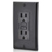 AC Outlet | 15 Amp GFCI Decorator Residential-Commercial (Black) - Conversions Technology