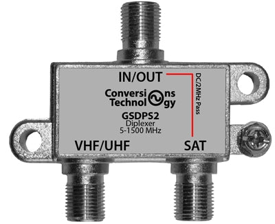 Splitter | 2 way | Power Passing, Digital - Conversions Technology