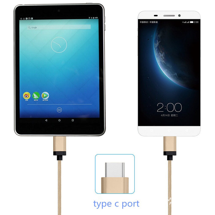 USB C Fast charging Cable for Samsung S10 S9 S8 Plus Active Note 8 9 USBC power charger copper line for samsung A7 2018 A8 A9S