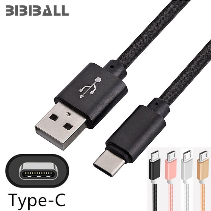 USB C Fast charging Cable for Samsung S10 S9 S8 Plus Active Note 8 9 USBC power charger copper line for samsung A7 2018 A8 A9S