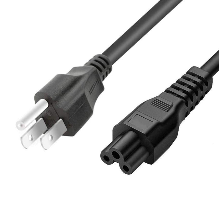 Power Cord | NEMA 5-15P to C5 | 18AWG | 12ft | Black - Conversions Technology