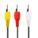 Audio Video Cables | RCA Composite Cable Yellow/White/red | 25ft - Conversions Technology