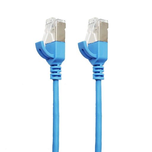 Sigma Wire & Cable | Sigma7 Super Slim Premium Patch Cable | Cat7, Blue 7ft - Conversions Technology