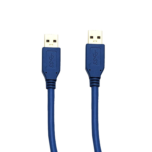 USB Cable | Audio Video Cables | USB 3.0, 28AWG, Gold Plated, Blue 6ft - Conversions Technology