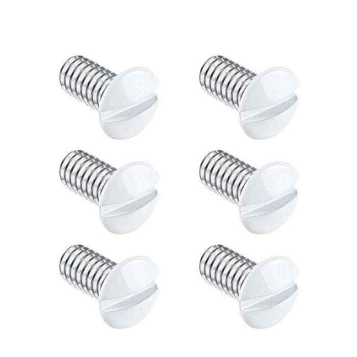 Wallplate Screws | 100 QTY | White Wall Plate Mounting Screws | 5/16" - Conversions Technology