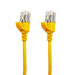 Sigma Wire & Cable | Sigma7 Super Slim Premium Patch Cable | Cat7, Yellow 5ft - Conversions Technology