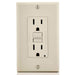 Conversions Technology Hardware > Power & Electrical Supplies > Power Outlets & Sockets AC Outlet | 15 Amp GFCI Decorator Residential-Commercial (Almond)