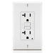 Conversions Technology Hardware > Power & Electrical Supplies > Power Outlets & Sockets AC Outlet | 20 Amp GFCI Decorator Residential-Commercial (White)