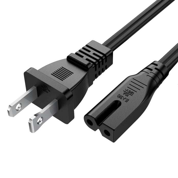 Conversions Technology Electrical AC Power Cords  |  C7, Figure 8 (nonpolarized) & Type D (polarized)