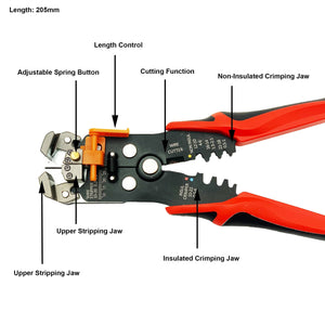Conversions Technology Tools Adjustable Multi-Function Wire Stripper