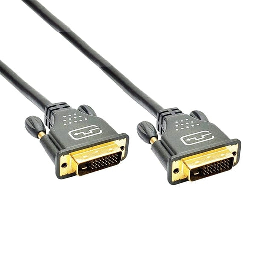 Conversions Technology Audio & Video Cables Audio Video Cable | DVI  Premium,  Black Aluminum Mold, 3ft