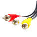 Conversions Technology Audio & Video Cables Audio Video Cables | RCA Composite Cable Yellow/White/red | 12ft
