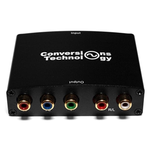 Conversions Technology Audio Video Converter Audio Video Converter  |  HDMI to Component Converter