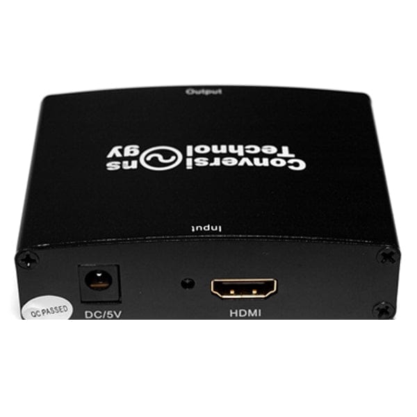 Conversions Technology Audio Video Converter Audio Video Converter  |  HDMI to Component Converter