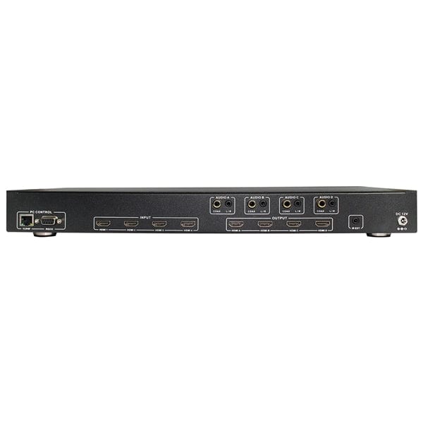 Conversions Technology Audio Video Matrix Audio Video Matrix  |  4x4 HDMI Matrix, 18Gbps  |  HDMI2.0 and  HDCP 2.2