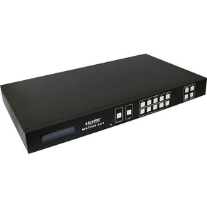 Conversions Technology Audio Video Matrix Audio Video Matrix  |  HDBaseT,  4x4  |  HDMI 2.0 Inputs,  4xHDBaseT Outputs