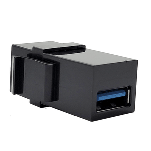 Conversions Technology Keystone Black Keystone Insert  |  USB 3.0,  Coupler Jack
