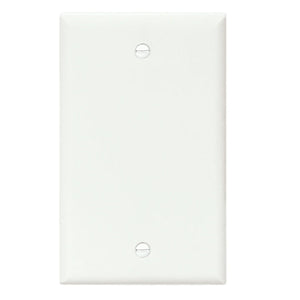 Conversions Technology Wall Plates Blank Wall Plate | 1 Gang | white
