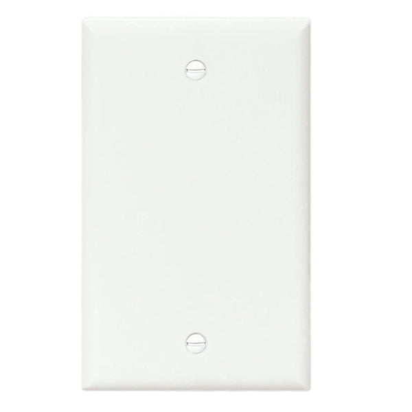 Conversions Technology Wall Plates Blank Wall Plate | 1 Gang | white