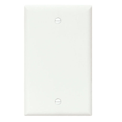 Conversions Technology Wall Plates Blank Wall Plate | 1 Gang | white